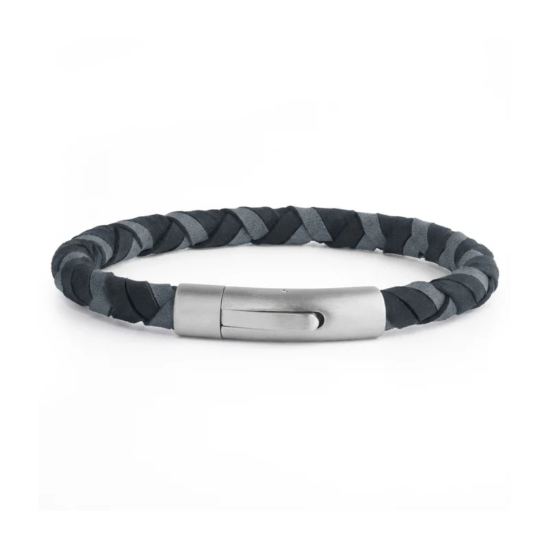 Nightfall geflochtenes Lederarmband