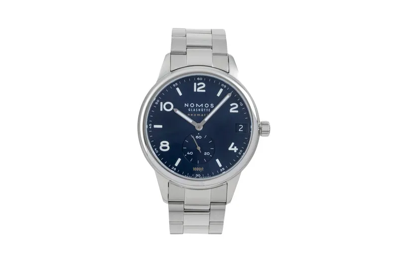 Nomos Club steel automatic men's watch 782 LP: 3860EUR [2605720]