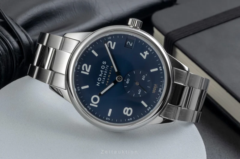 Nomos Club steel automatic men's watch 782 LP: 3860EUR [2605720]