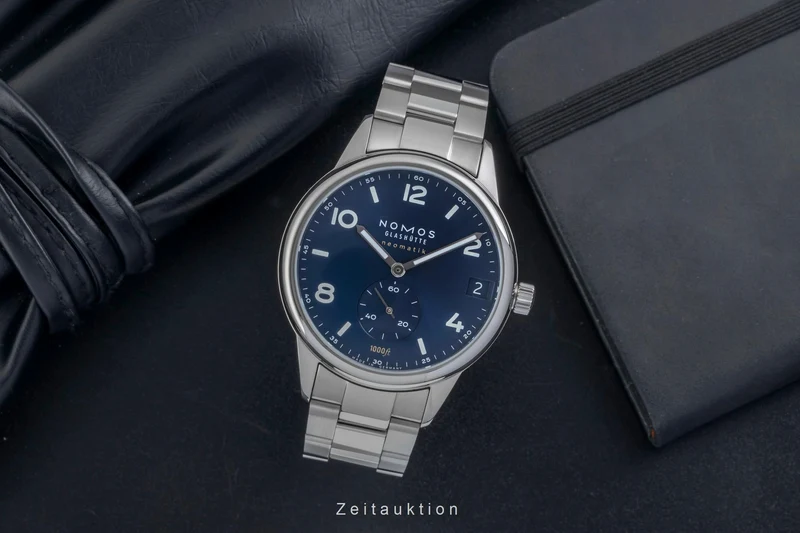Nomos Club steel automatic men's watch 782 LP: 3860EUR [2605720]