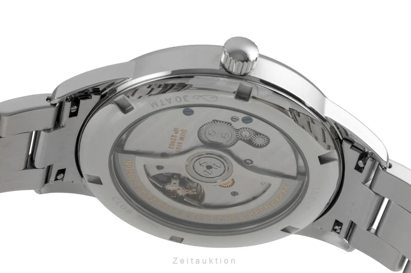Nomos Club steel automatic men's watch 782 LP: 3860EUR [2605720]