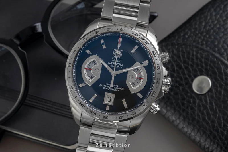 Tag Heuer Carrera chronograph steel automatic men's watch CAV511A.BA0902 [2605618]