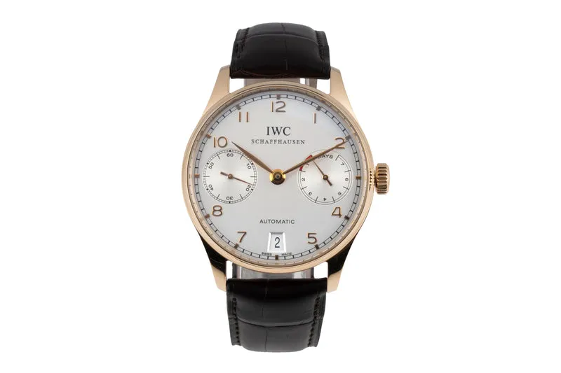 IWC Portugieser 18 ct red gold automatic men's watch IW500101 [2605242]