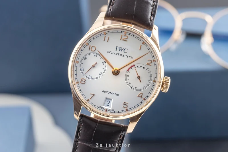 IWC Portugieser 18 ct red gold automatic men's watch IW500101 [2605242]