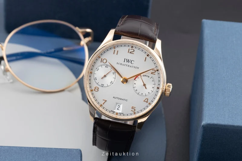 IWC Portugieser 18 ct red gold automatic men's watch IW500101 [2605242]