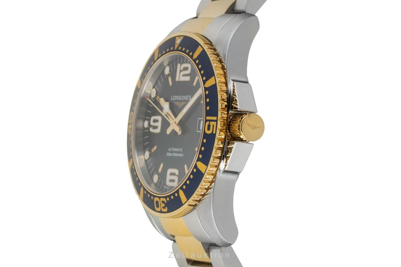 Longines Hydro Conquest steel automatic men's watch L3.742.3.96.7 LP: 1700EUR [2605495]