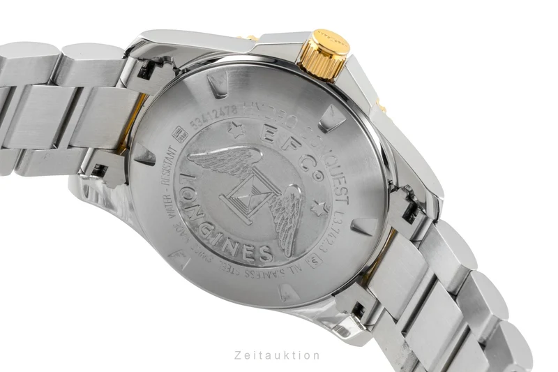 Longines Hydro Conquest steel automatic men's watch L3.742.3.96.7 LP: 1700EUR [2605495]