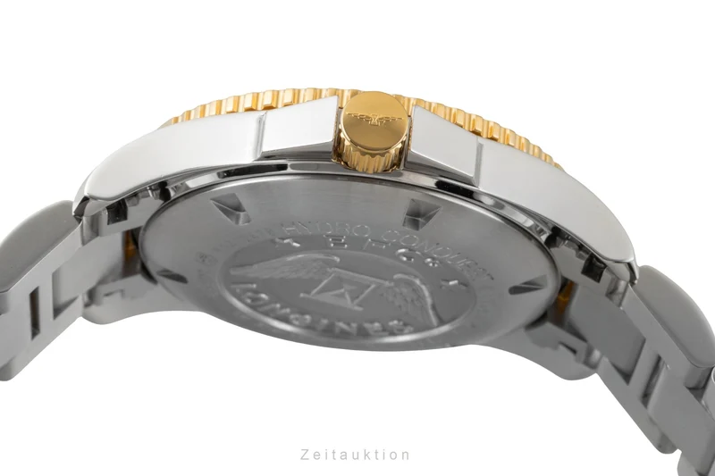 Longines Hydro Conquest steel automatic men's watch L3.742.3.96.7 LP: 1700EUR [2605495]