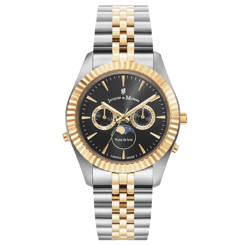 Inspiration Moonphase Silver-Gold Elegant