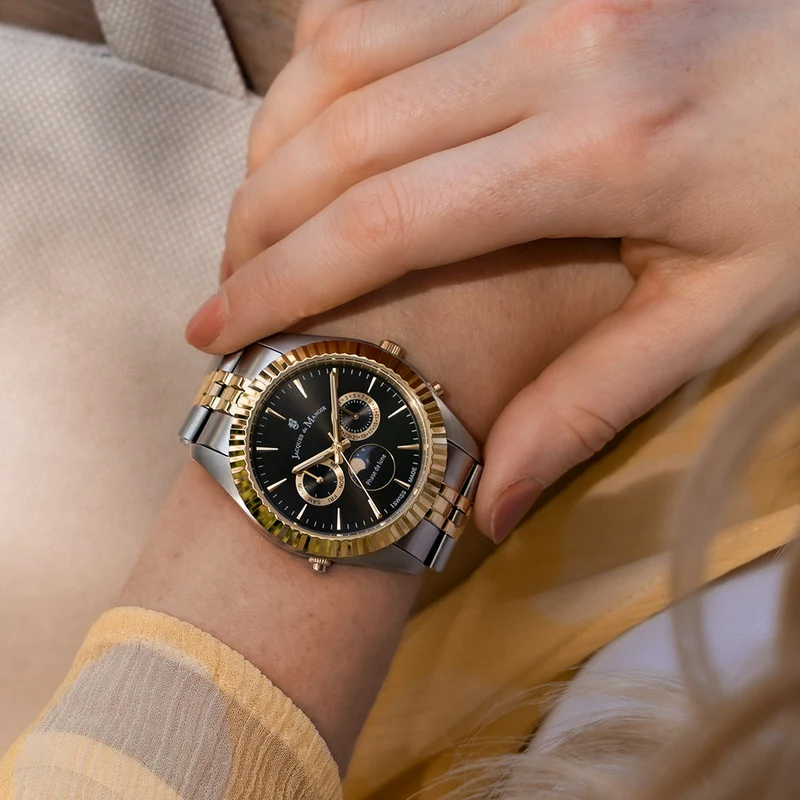 Inspiration Moonphase Silver-Gold Elegant
