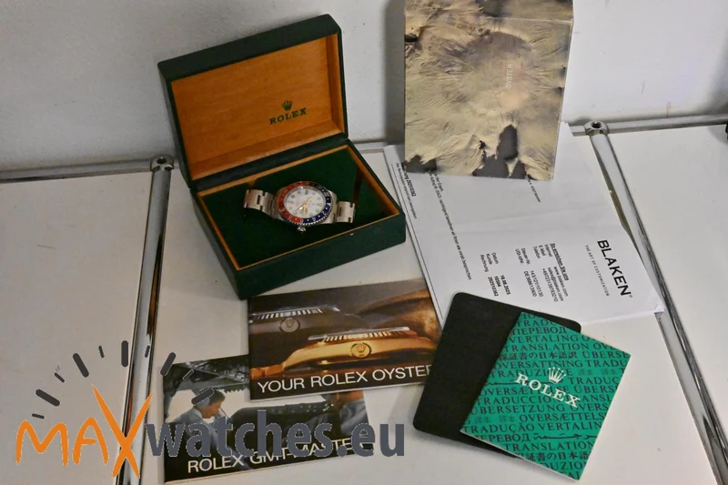 Rolex GMT Master II 116710BLRO Blaken Vintage Line PanAm White Dial Limited 58pcs