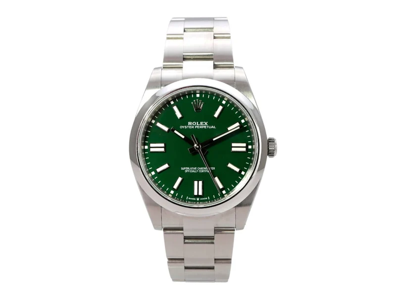 Rolex Oyster Perpetual 41 Ref. 124300 Grün