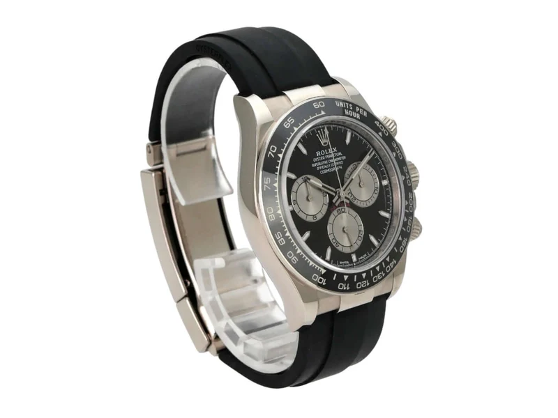 Rolex Daytona 126519LN Weißgold Oysterflex Schwarz