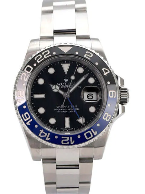 Rolex GMT-Master II Edelstahl 116710BLNR