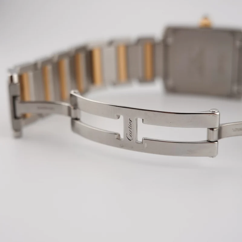 Cartier Tank Française Stahl/Gelbgold 2302 - 1994