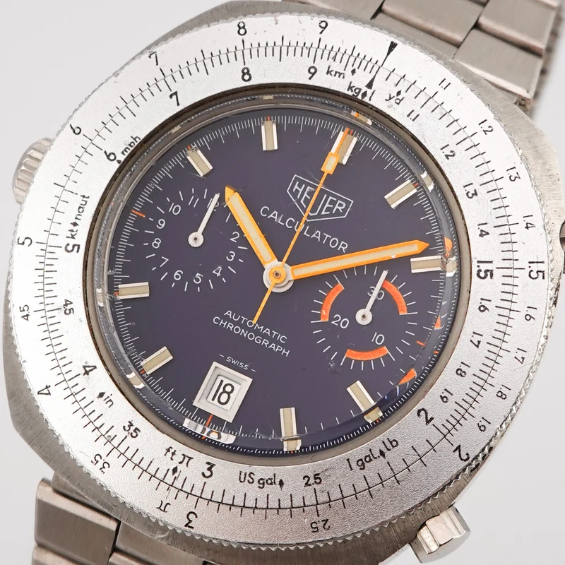 Heuer Calculator Chronograph 150.633