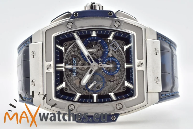 Hublot Spirit of Big Bang Blue Chronograph 601.NX.7170.LR Titanium