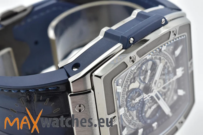 Hublot Spirit of Big Bang Blue Chronograph 601.NX.7170.LR Titanium