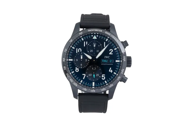 IWC Pilot chronograph ceramic automatic men's watch IW388306 LP: 16000EUR [2605705]