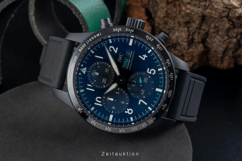 IWC Pilot chronograph ceramic automatic men's watch IW388306 LP: 16000EUR [2605705]