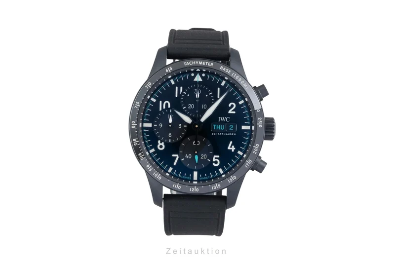 IWC Pilot chronograph ceramic automatic men's watch IW388306 LP: 16000EUR [2605705]
