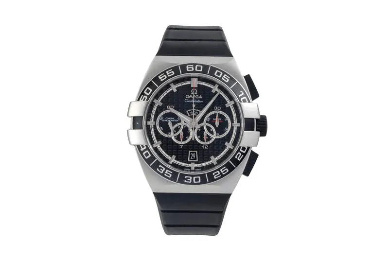 Omega Constellation chronograph steel automatic men's watch 121.32.44.52.01.001 [2605469]