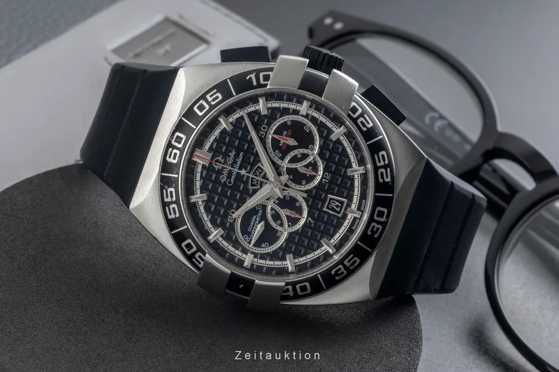 Omega Constellation chronograph steel automatic men's watch 121.32.44.52.01.001 [2605469]