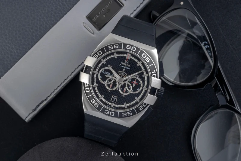 Omega Constellation chronograph steel automatic men's watch 121.32.44.52.01.001 [2605469]