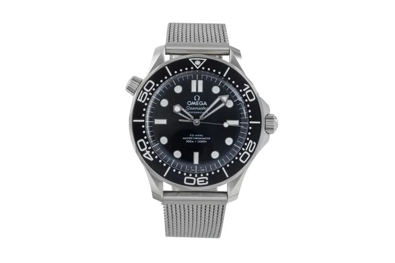 Omega Seamaster steel automatic men's watch 210.30.42.20.01.010 LP: 7100EUR [2605687]