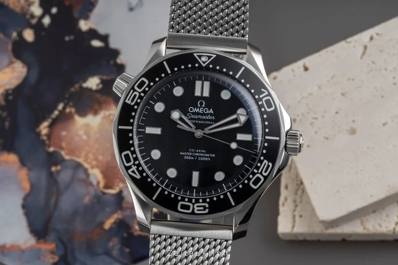 Omega Seamaster steel automatic men's watch 210.30.42.20.01.010 LP: 7100EUR [2605687]