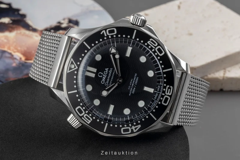 Omega Seamaster steel automatic men's watch 210.30.42.20.01.010 LP: 7100EUR [2605687]