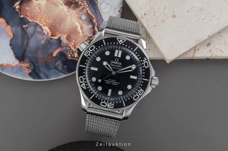 Omega Seamaster steel automatic men's watch 210.30.42.20.01.010 LP: 7100EUR [2605687]