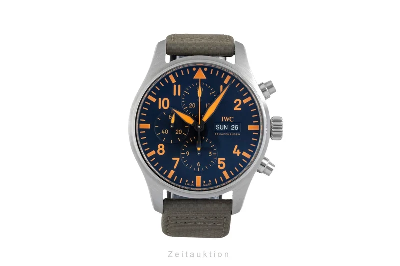 IWC Fliegerchronograph steel automatic men's watch IW377730 [2605760]