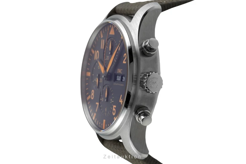 IWC Fliegerchronograph steel automatic men's watch IW377730 [2605760]
