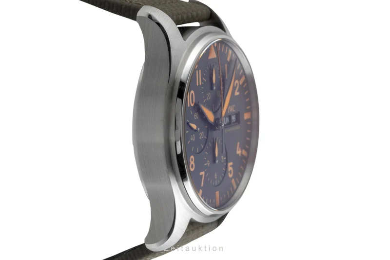 IWC Fliegerchronograph steel automatic men's watch IW377730 [2605760]