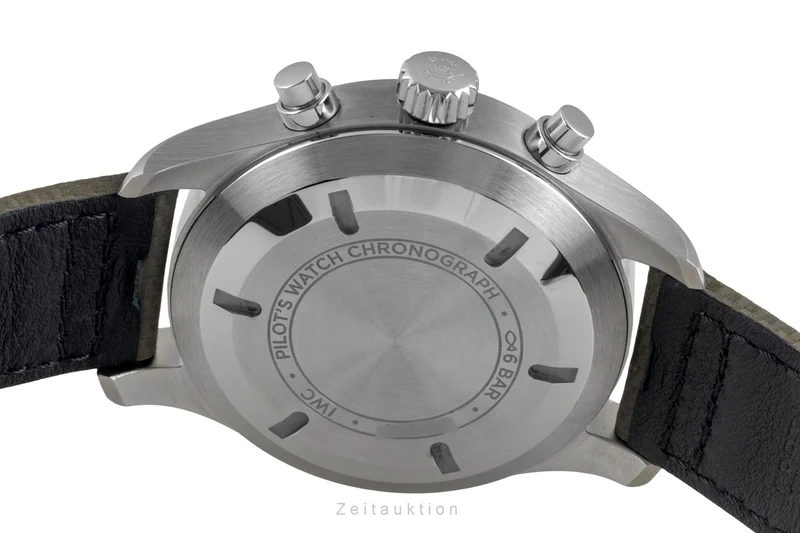 IWC Fliegerchronograph steel automatic men's watch IW377730 [2605760]