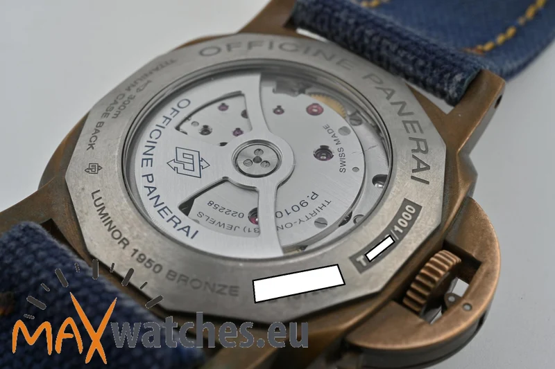 Panerai Luminor Submersible 1950 3 Days Bronze Bronzo PAM 671 Limited 47mm Blue Dial