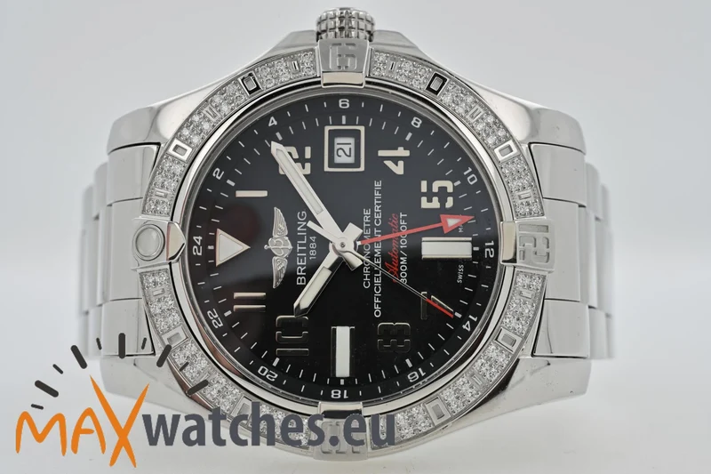 Breitling Avenger II GMT A3239053 Diamond Bezel