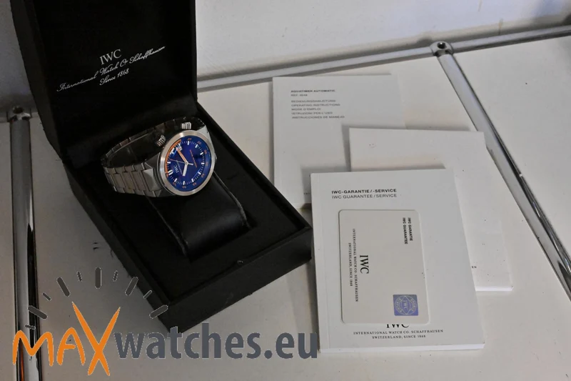 IWC Aquatimer Cousteau Divers Limited Edition IW354806 Bracelet IW3548