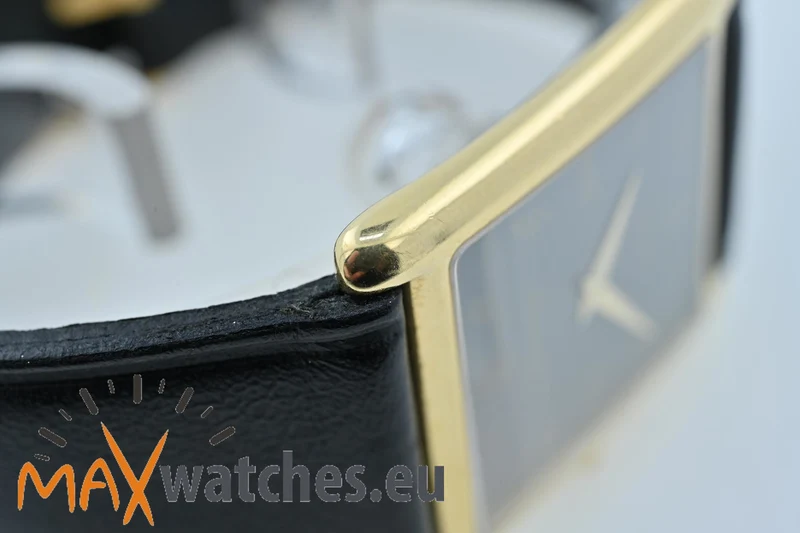 Piaget Jumbo Tank Ultra Thin Automatic 18k yellow gold LC100 Vintage