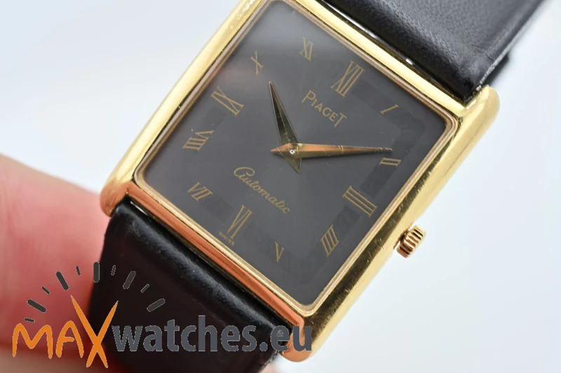 Piaget Jumbo Tank Ultra Thin Automatic 18k yellow gold LC100 Vintage
