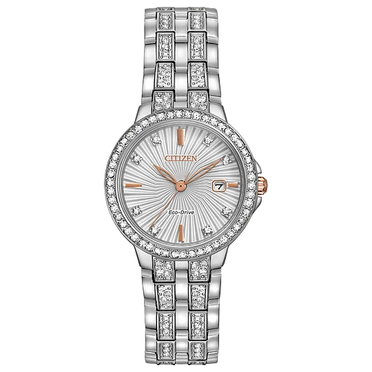 Citizen Eco Silhouette Crystal - EW2340-58A