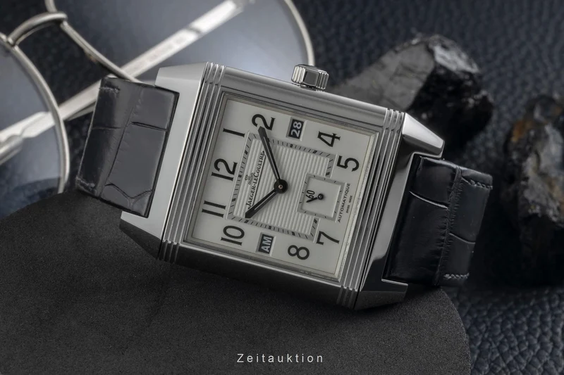 Jaeger LeCoultre Reverso steel automatic men's watch Q7008420, 230.8.77 [2605693]