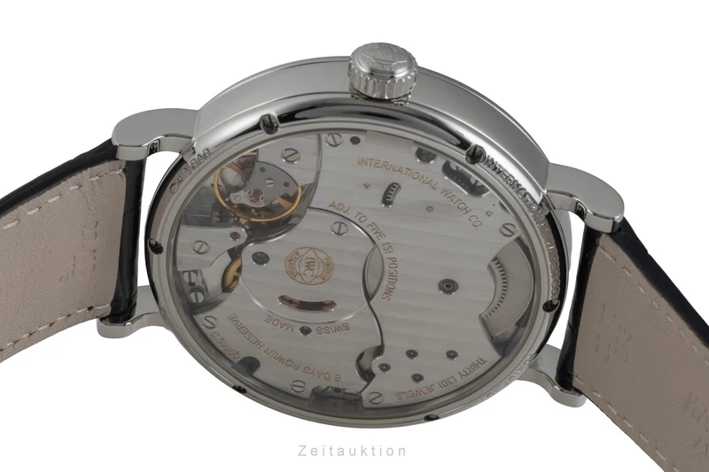IWC Portofino steel manual winding men's watch IW516401 LP: 14500EUR [2605510]