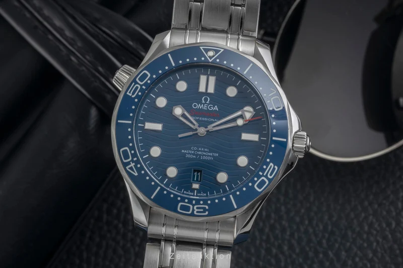 Omega Seamaster steel automatic men's watch 210.30.42.20.03.001 LP: 6500EUR [2605607]