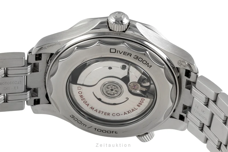 Omega Seamaster steel automatic men's watch 210.30.42.20.03.001 LP: 6500EUR [2605607]
