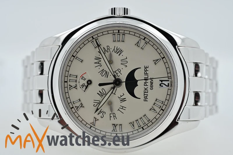 Patek Philippe Annual Calendar 18k White Gold 5036/1G-017 Patek Service 03/2026