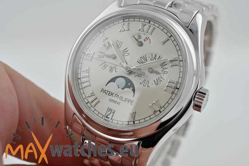 Patek Philippe Annual Calendar 18k White Gold 5036/1G-017 Patek Service 03/2026