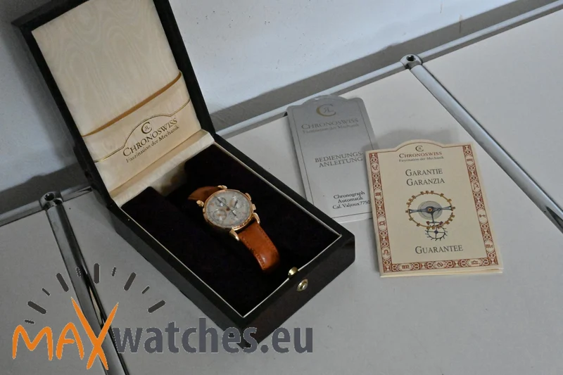 Chronoswiss Classic Chronograph Klassik Classic 18k Yellow Gold CH7441 77g