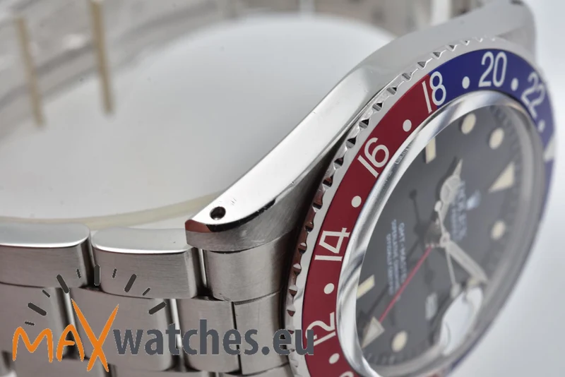Rolex GMT Master I Pepsi 16750 8.0Mio Rolex Service 01/2025 Spider Dial